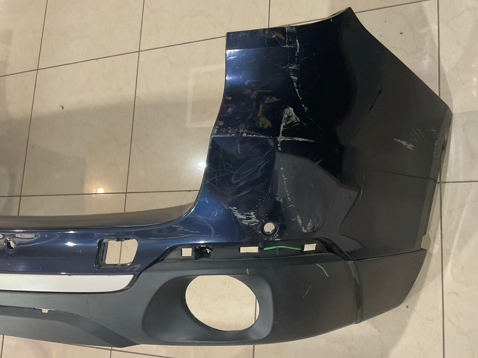Rear Bumper Cover Blue 2014 2015 2016 BMW X5 F15 5112+7294392 OEM