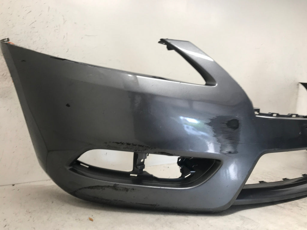 Front Bumper Cover Gray Nissan Sentra 2013-2015 62022-3SH0H OEM