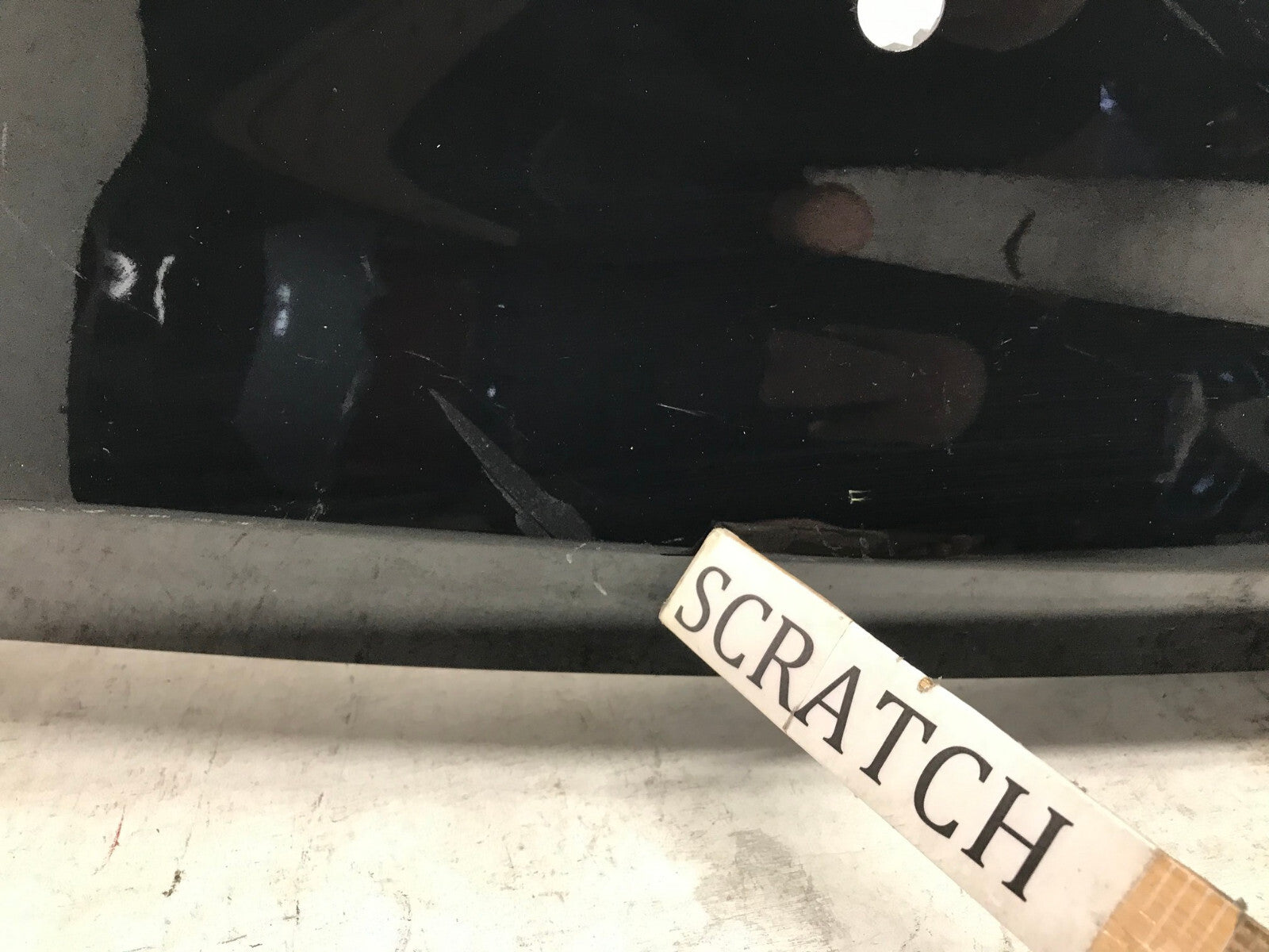 Front Bumper Cover Black 2022-2024 Acura RDX w/Sensor Holes 71101-TJB-A000 OEM