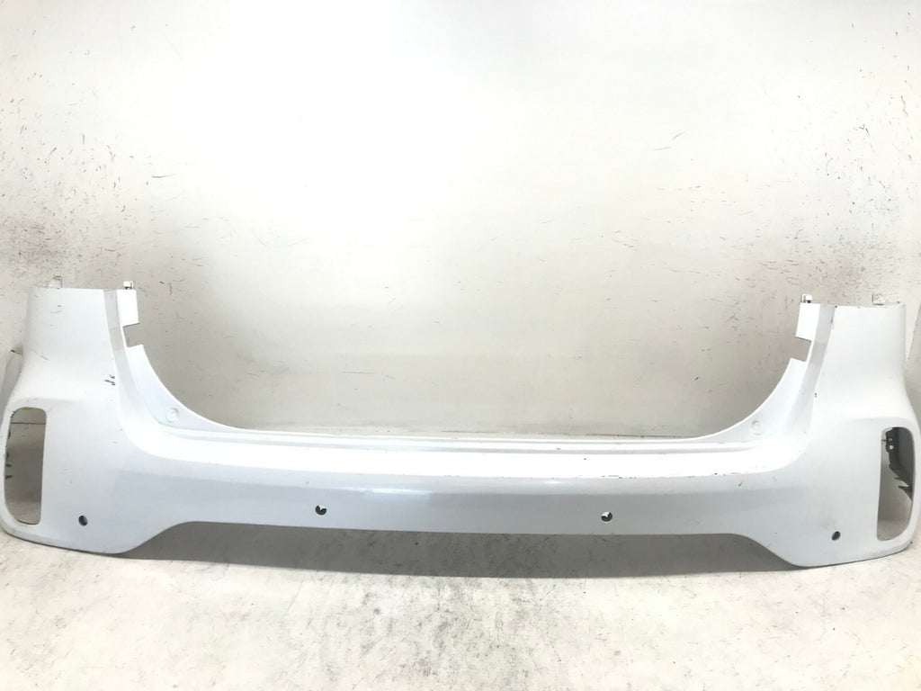 Rear Bumper Cover Kia Sorento EX/Limited w/Sensor Holes White 2014-2015 OEM2