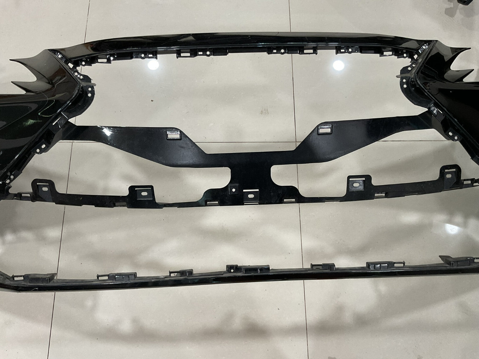 Front Bumper Cover Black 2019 2020 Lexus ES350 F-Sport 52119-06J00 OEM