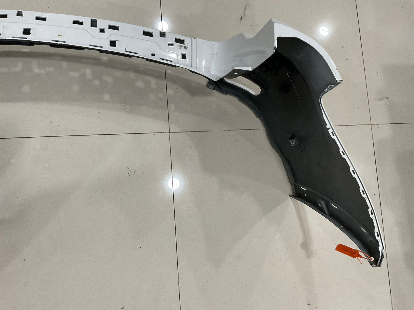 Rear Bumper Cover White Jeep Grand Cherokee 2014-2015 CAPA