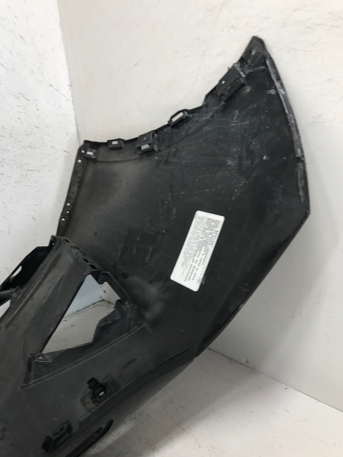 Front Bumper Cover Black Lexus RX350 RX450H 16-18 w/Sensor Holes 52119-0E270 OEM