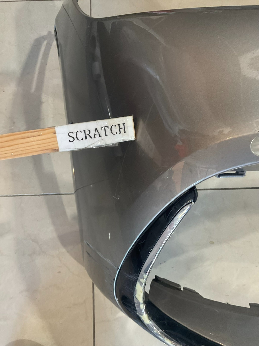 Front Bumper LOCAL Grey Mercedes E400 E450 2 DOOR Coupe 18-20 CAPA