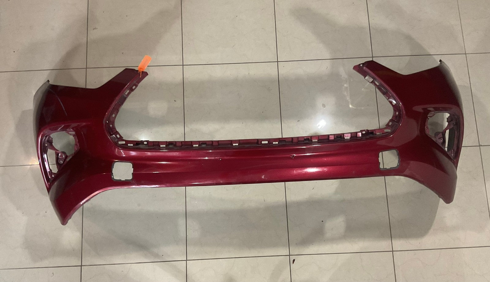 Front Bumper Cover Red 2020 2021 Toyota Highlander 52119+0E420 OEM