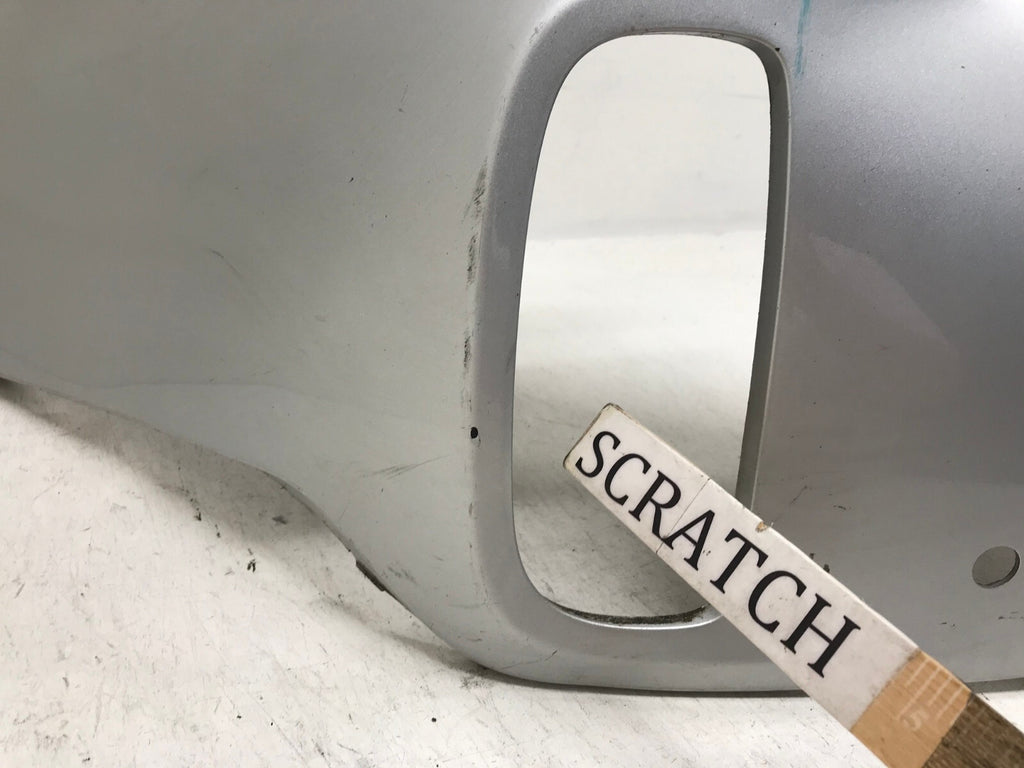 Rear Bumper Cover Silver Kia Sorento EX/Ltd 14-15 w/Sensor Holes 86611-1U500 OEM