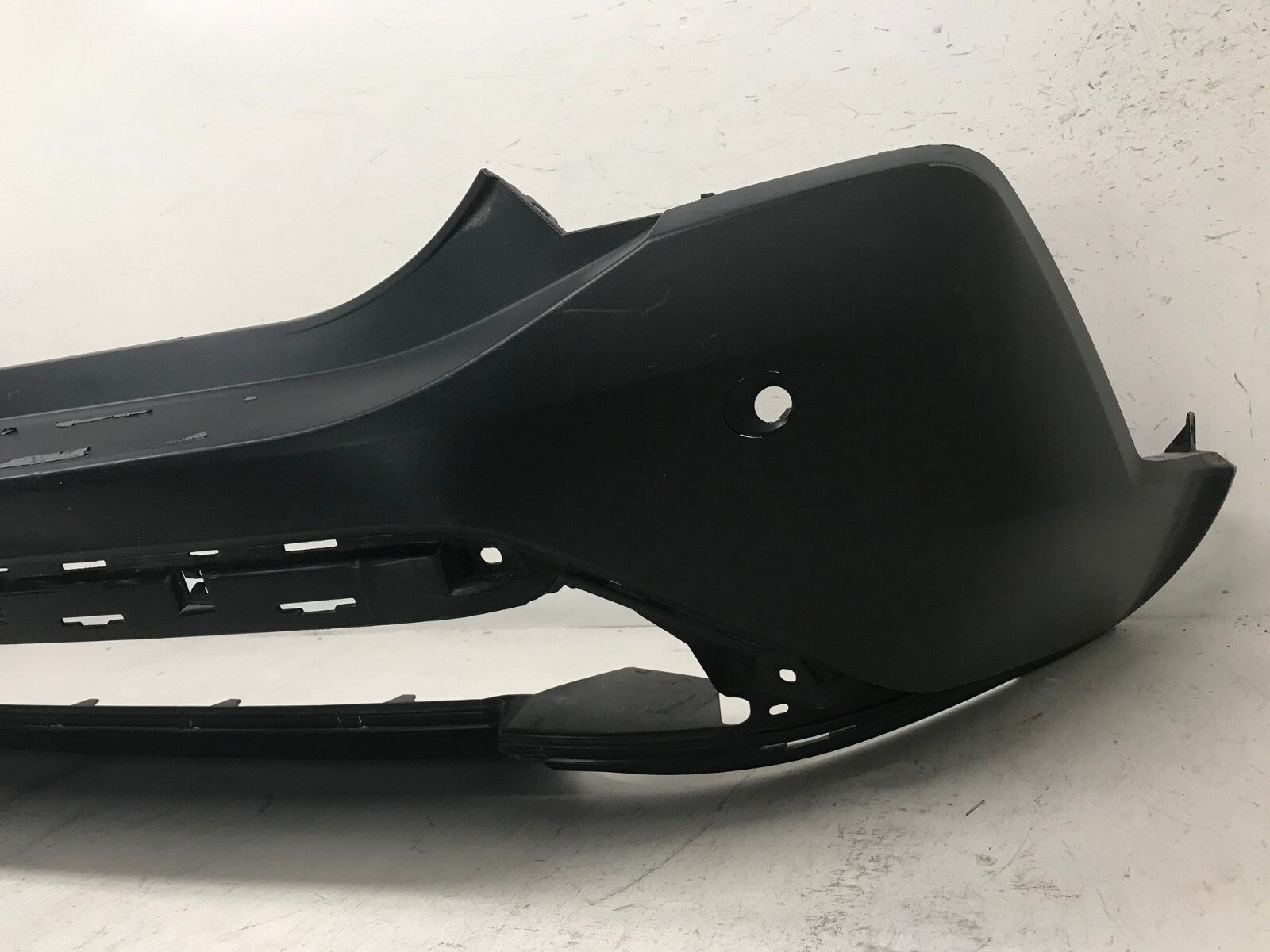 Rear Lower Bumper Cover Black Nissan Rogue 22 23 w/Sensor Holes 850B0-6RR0C OEM