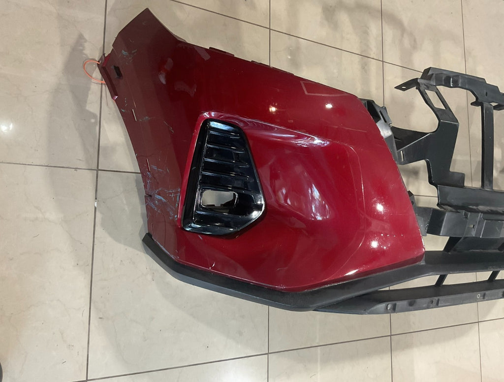 Front Bumper Cover Red 2021 2022 Nissan Kicks S/SV/SR 62022+5r00h OEM