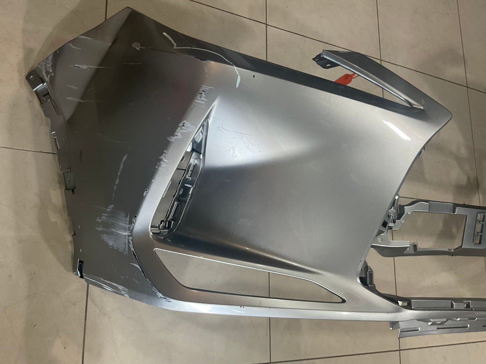 Front Bumper Cover Silver 2020-2022 Lexus RX350 RX450H CAPA