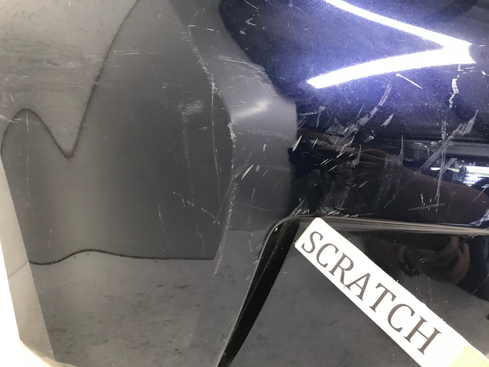 Rear Bumper Cover Blue Toyota Corolla Sedan L LE Hybrid XLE 2019 52159-12D10 OEM