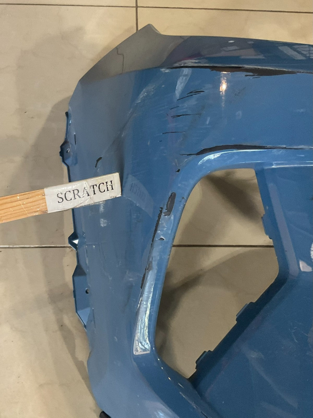 Front Bumper Cover Blue 2019-2021 Toyota RAV4 LE/XLE/XLE Premium 52119 0r200 OEM