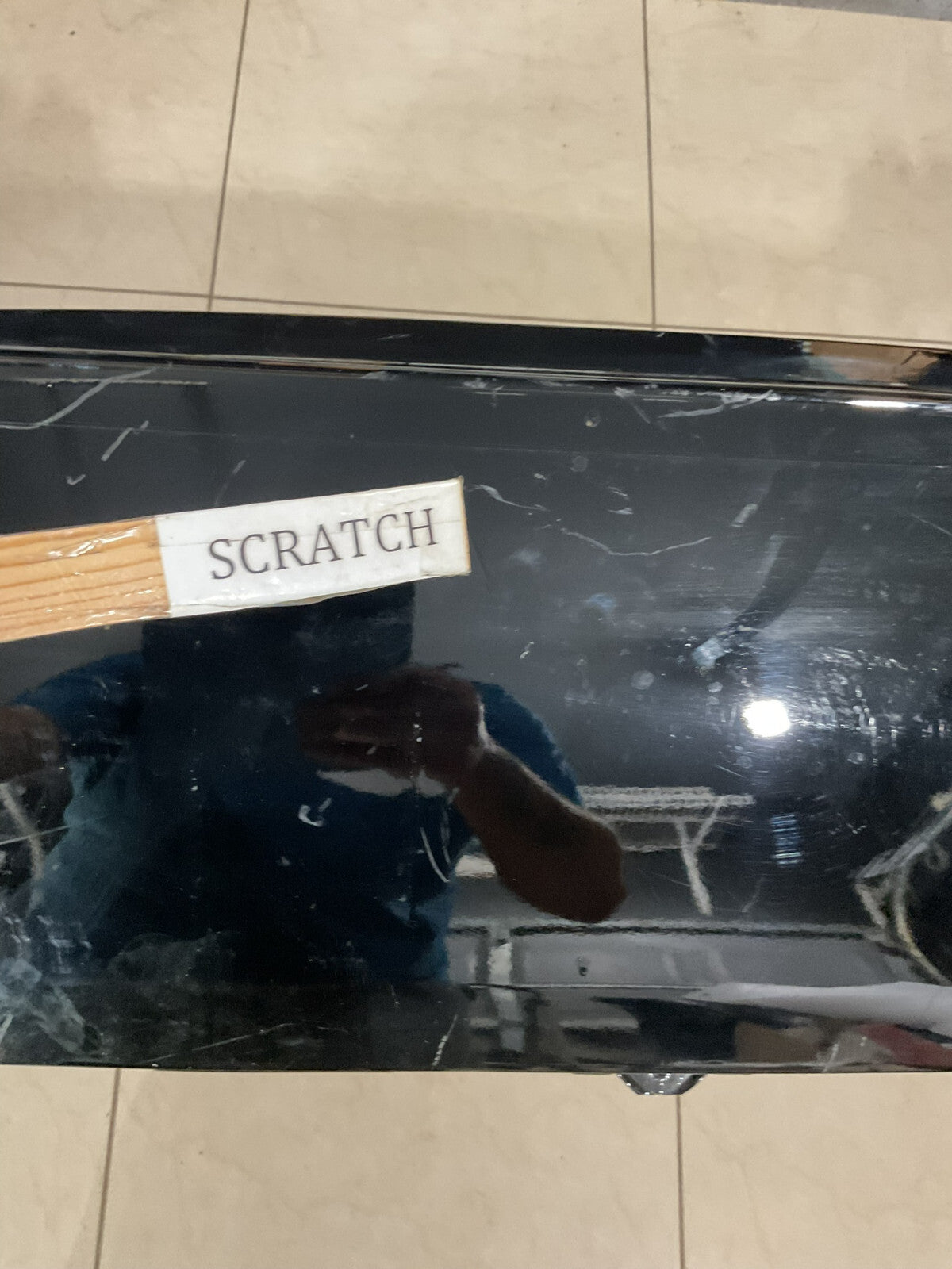 Rear Bumper Cover Black 2018-2022 Lexus LS500 LS500H 52159+50220 OEM