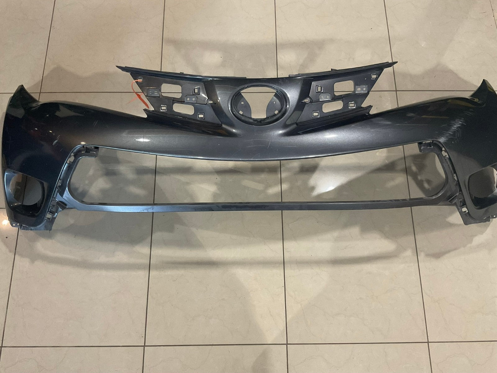 Front Bumper Cover Grey Toyota RAV4 LE/XLE/Limited 2016-2017 52119+r0110 OEM