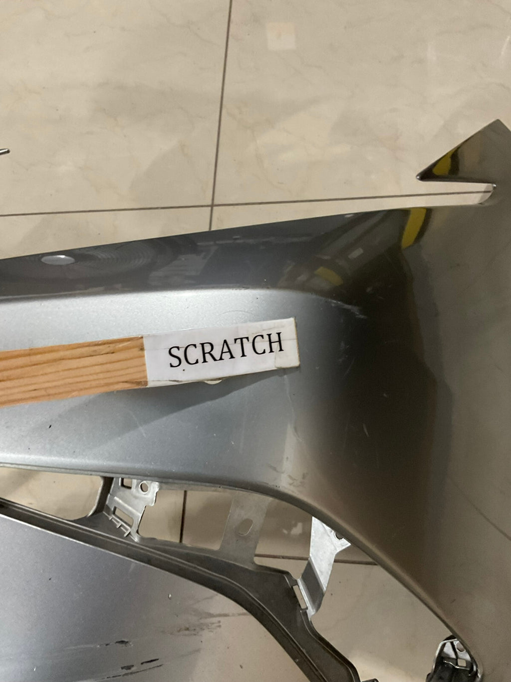 Front Bumper Cover Grey Lexus ES350 Base 2019 52119-06J00 OEM