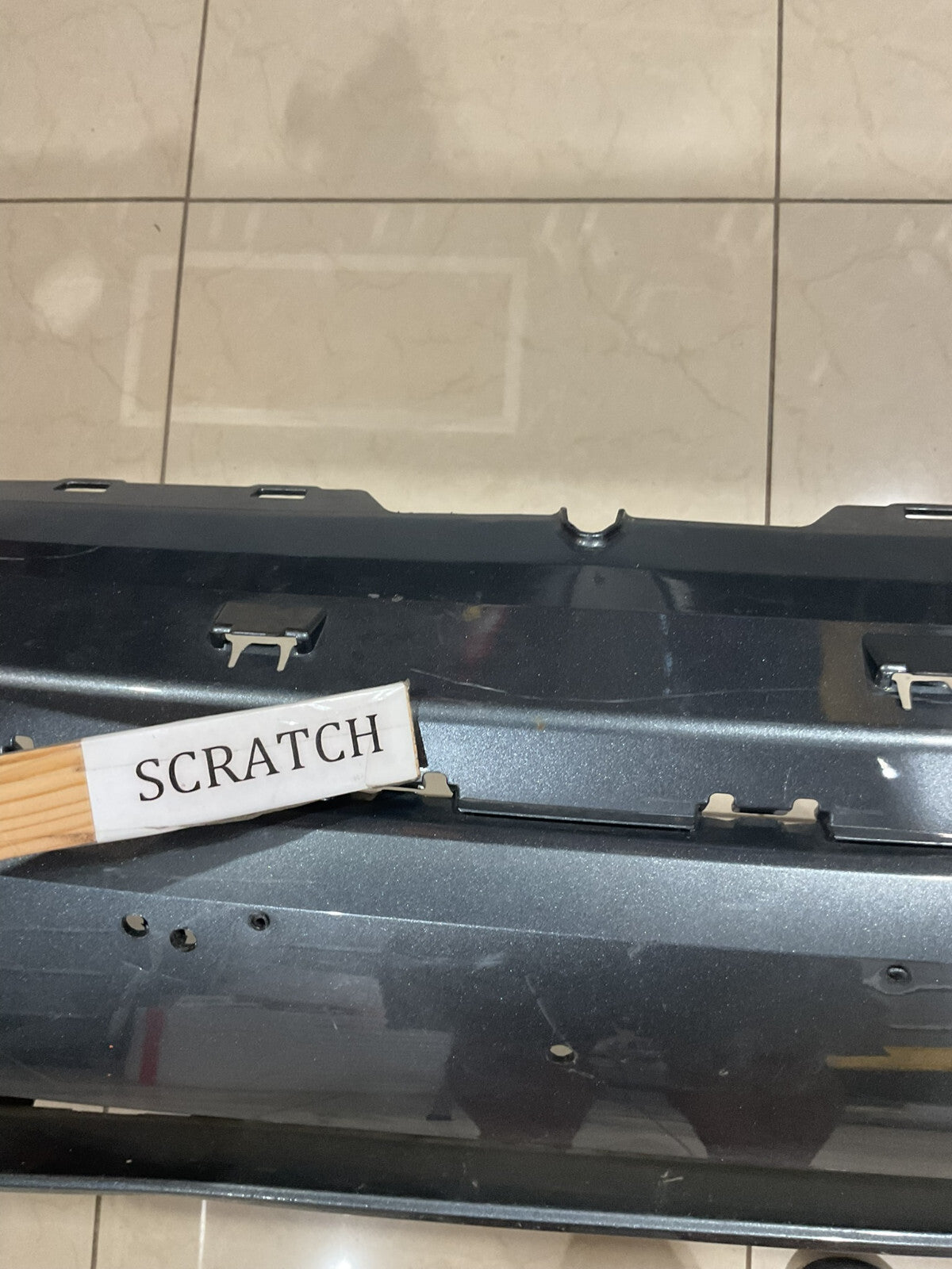 Front Bumper cover Grey 2013-2017 Volkswagen Jetta 17A+807+221 OEM