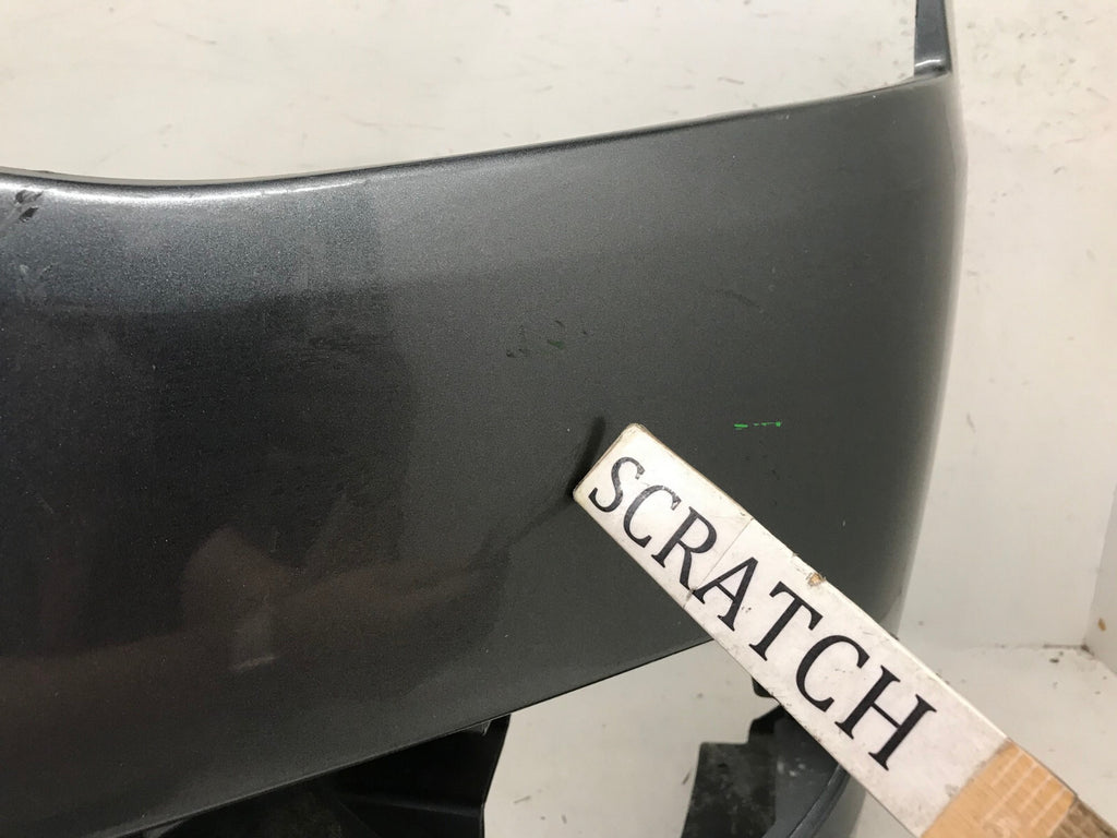 Front Bumper Cover Gray 2015-2019 Nissan Versa CAPA