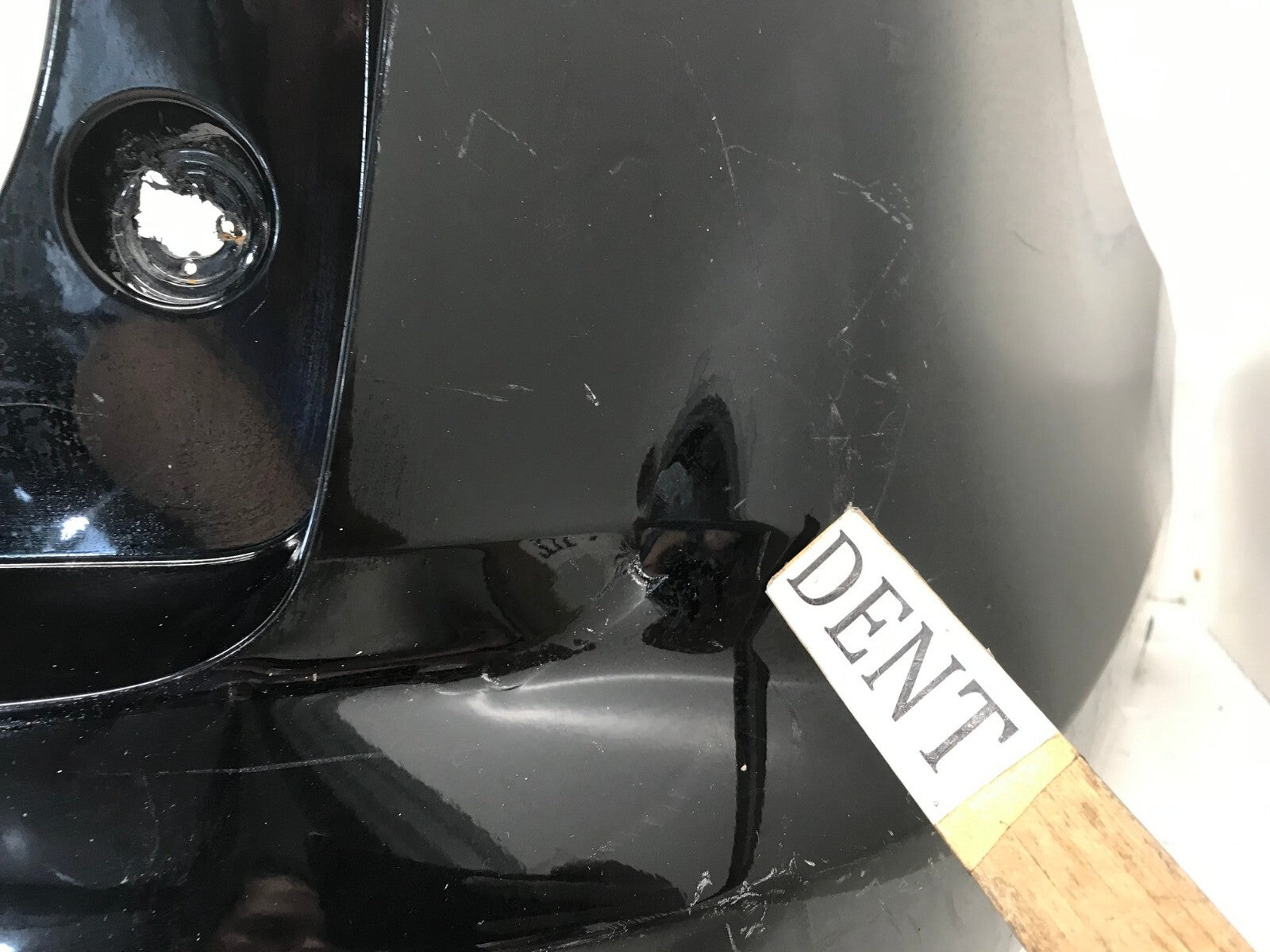 Rear Upper Bumper Cover Black Honda Pilot LX EX EX L Elite Touring 2016-2018 OEM