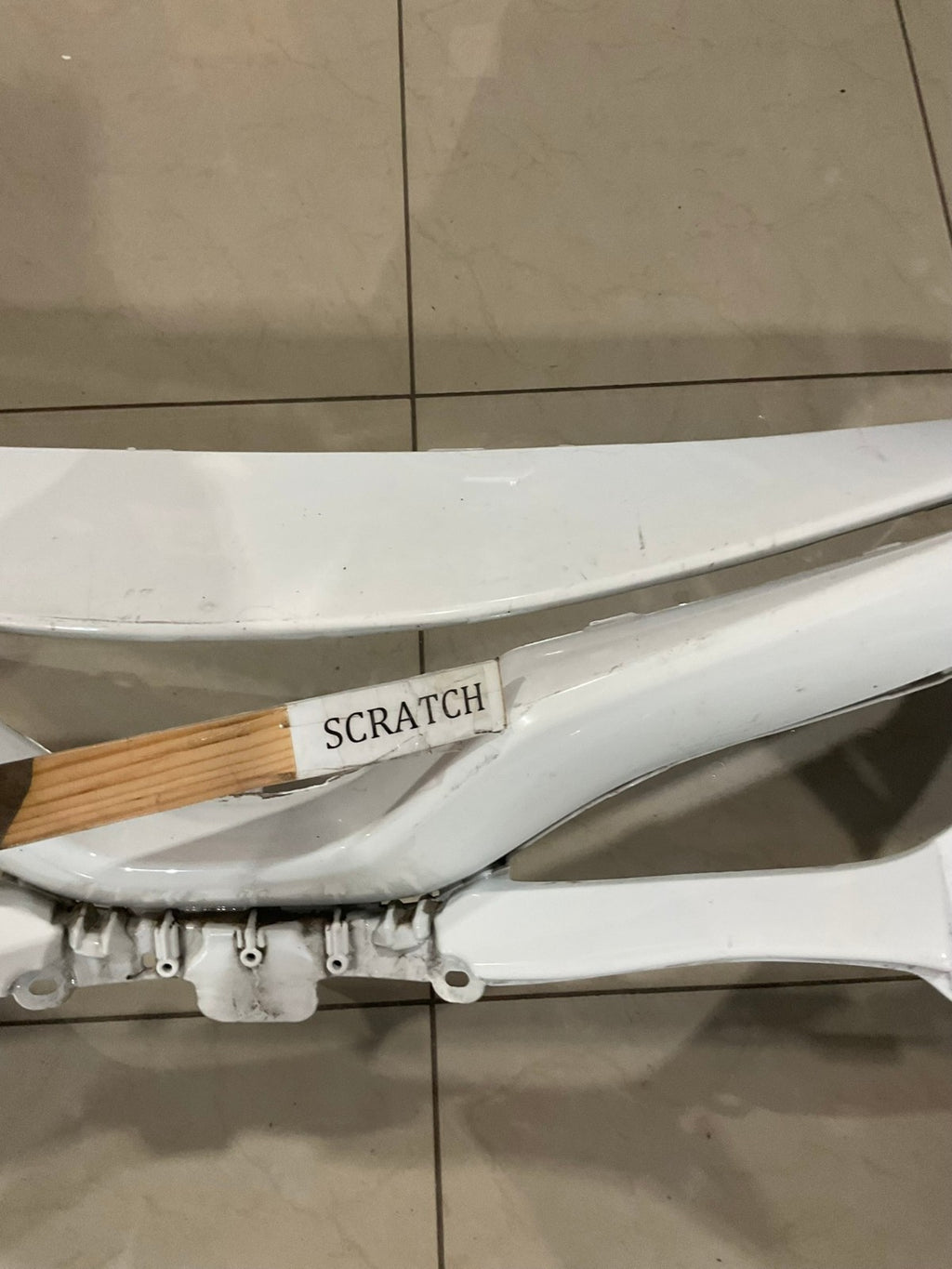 Front Bumper Cover White 2018-2020 Toyota Camry SE XSE 52119+06E20 OEM