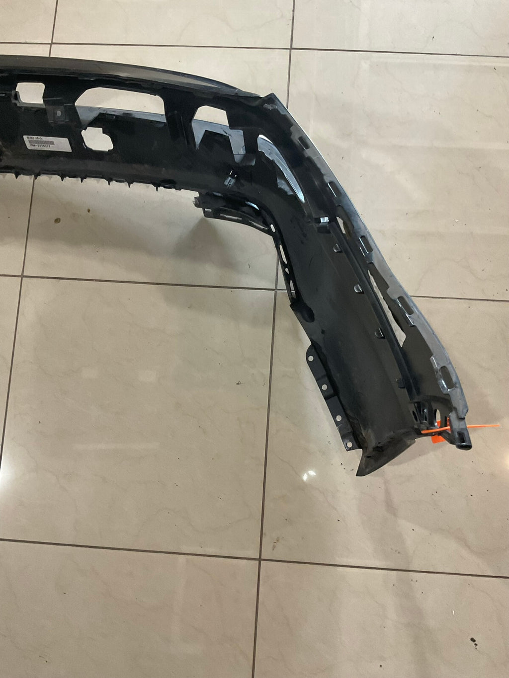 Rear Bumper Cover Black Audi Q7 2017 2018 2019 4M0+807+511 OEM