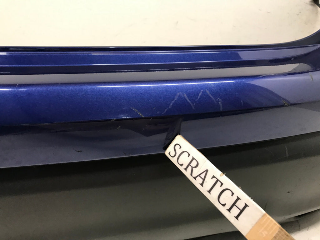 Rear Bumper Cover Blue Nissan Rogue Sport S SL SV 17 18 w/Sns H 62022-6MA0H OEM