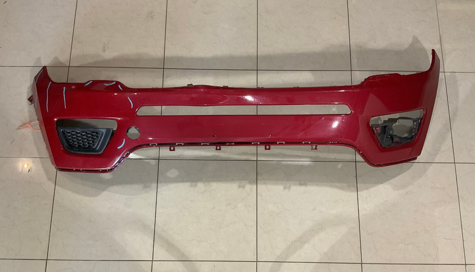 Front Bumper Cover Red 2016-2020 Jeep Compass 5SY47TRMAC OEM