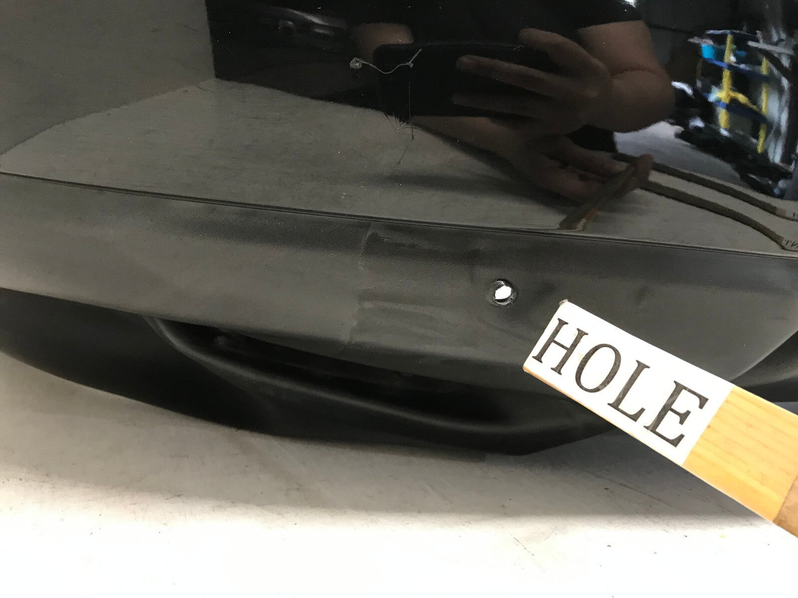 Rear Bumper Cover Nissan Rogue S SL SV Black 2014 2016 85022-9TA0H OEM