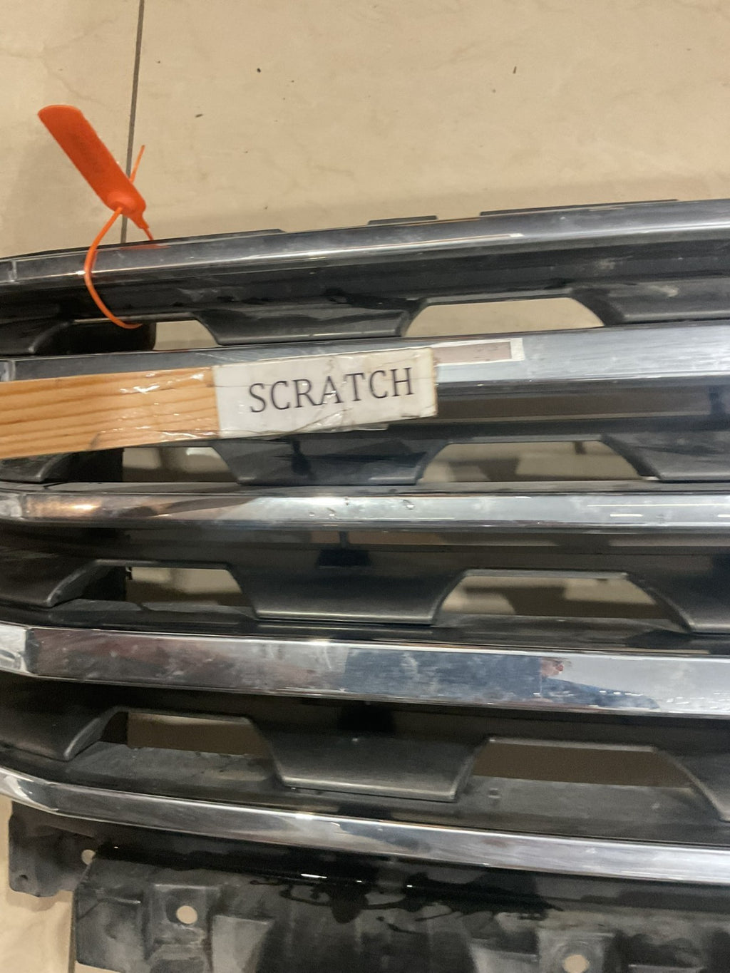 Grille Grill Black/Silver 2018-2021 Ford Expedition CAPA