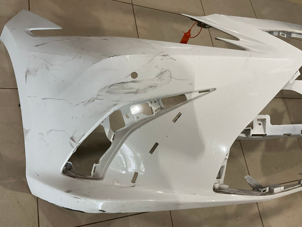 Front Bumper Cover White Lexus ES350 Base 2019 52119-06J00 OEM