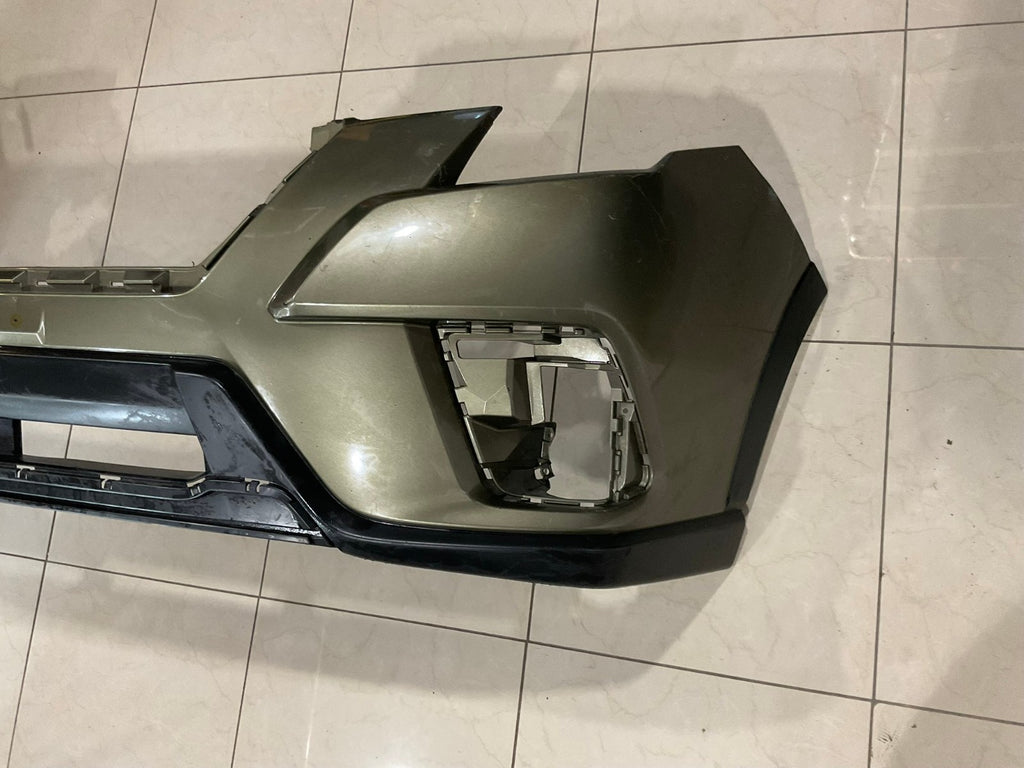 Front Bumper Cover Green Subaru Forester Base/Prem/Sp/Tour 19-2021 57704SJ02 OEM