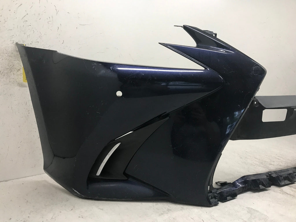 Front Bumper Cover Blue Lexus GS200t 2016-2017 w/Sensor Holes 52119-30F20 OEM