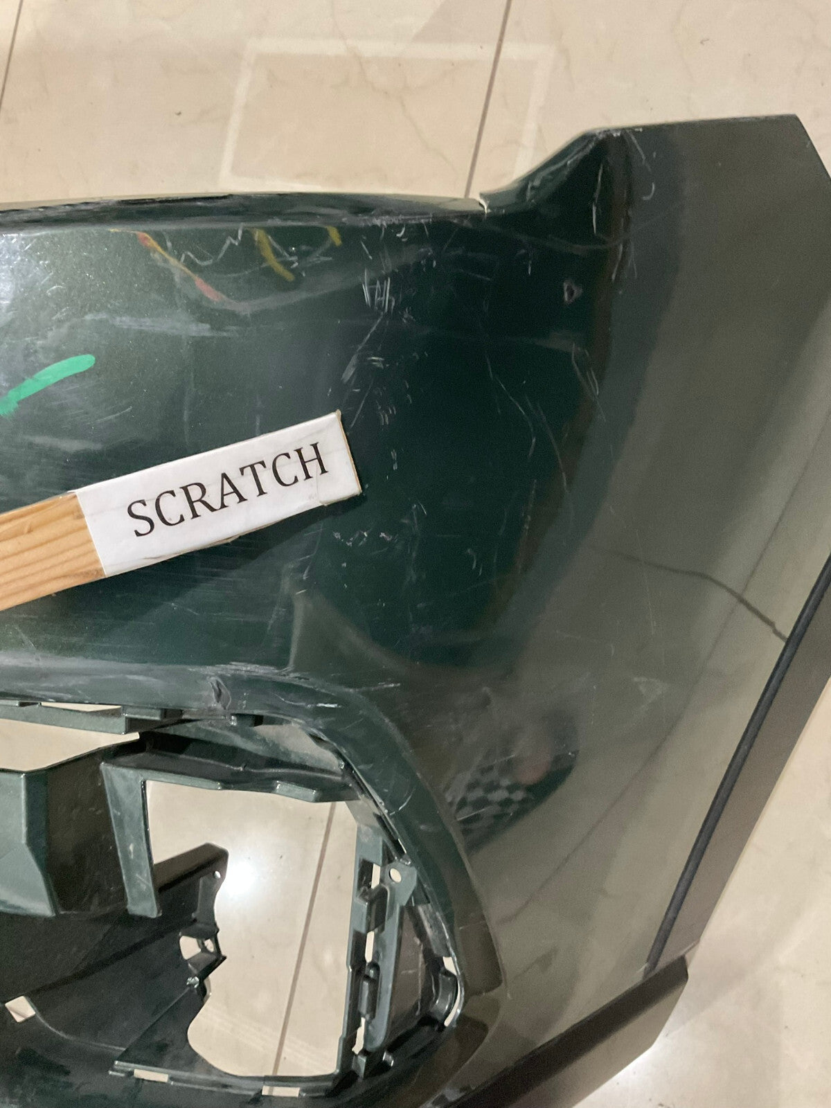 Front Bumper Cover Green 2022 2023 Subaru Forester 57704SJ021 OEM