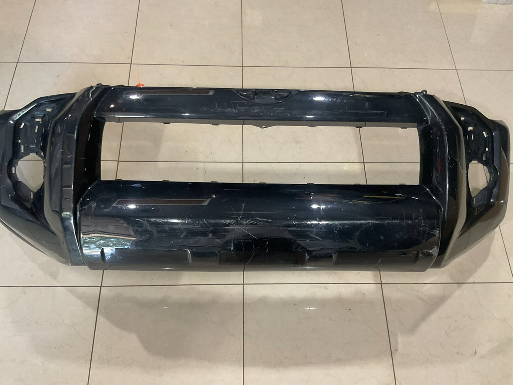Front Bumper Cover Black 2014-2023 Toyota 4Runner SR5 Base 52119+35210 OEM
