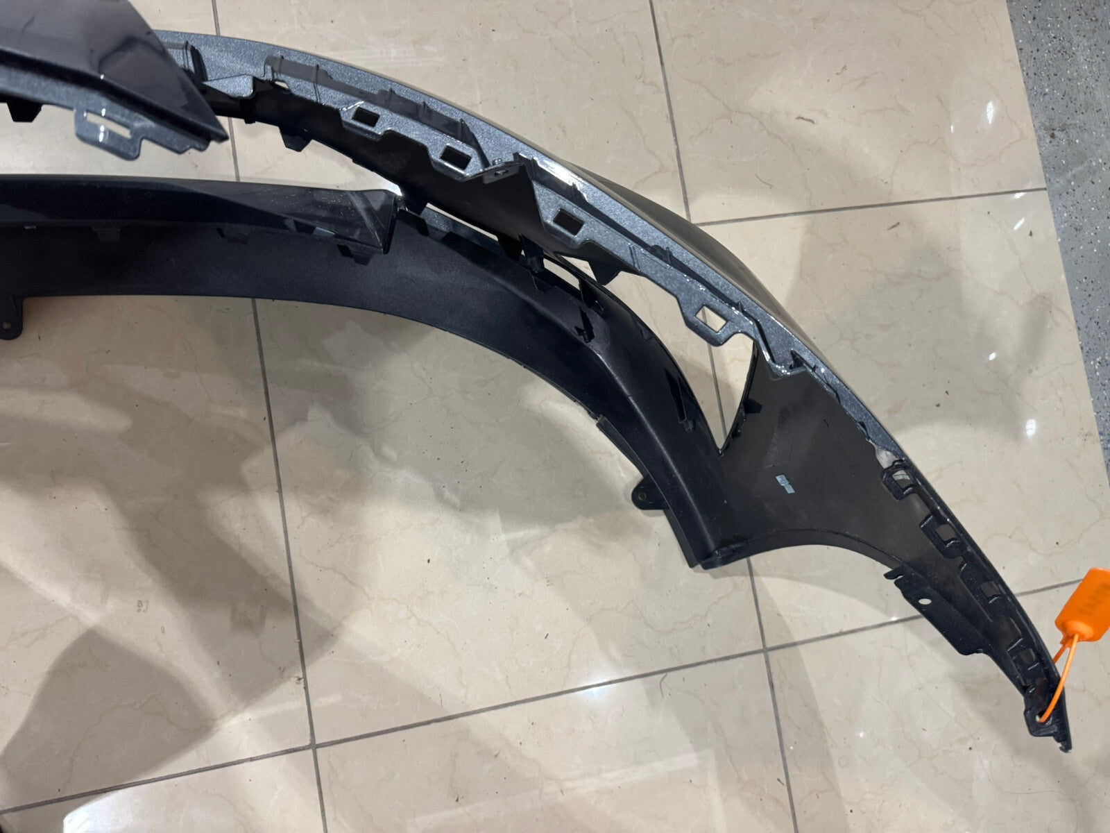 Front Bumper Cover Gray 2014 2015 2016 Kia Forte CAPA