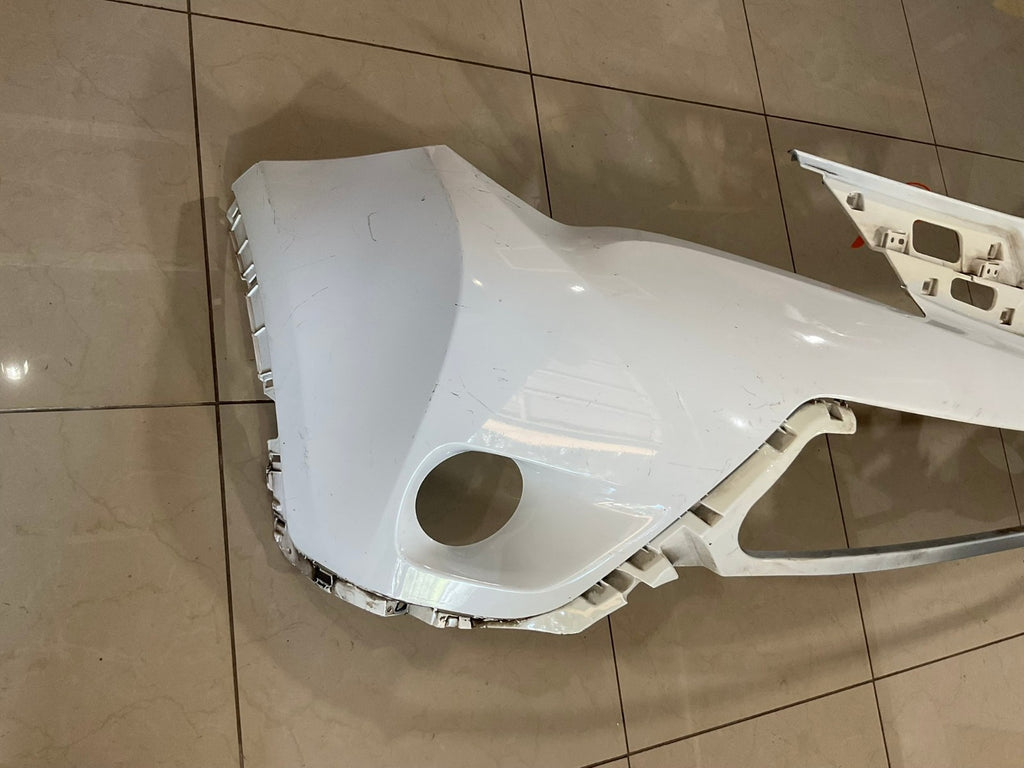 Front Bumper Cover White 2013-2015 Toyota Rav4 LE 52119+0R110 OEM