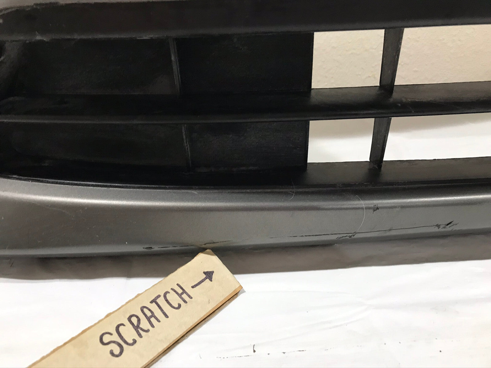 Front Bumper Cover Gray Nissan Versa 2012-2014 CAPA