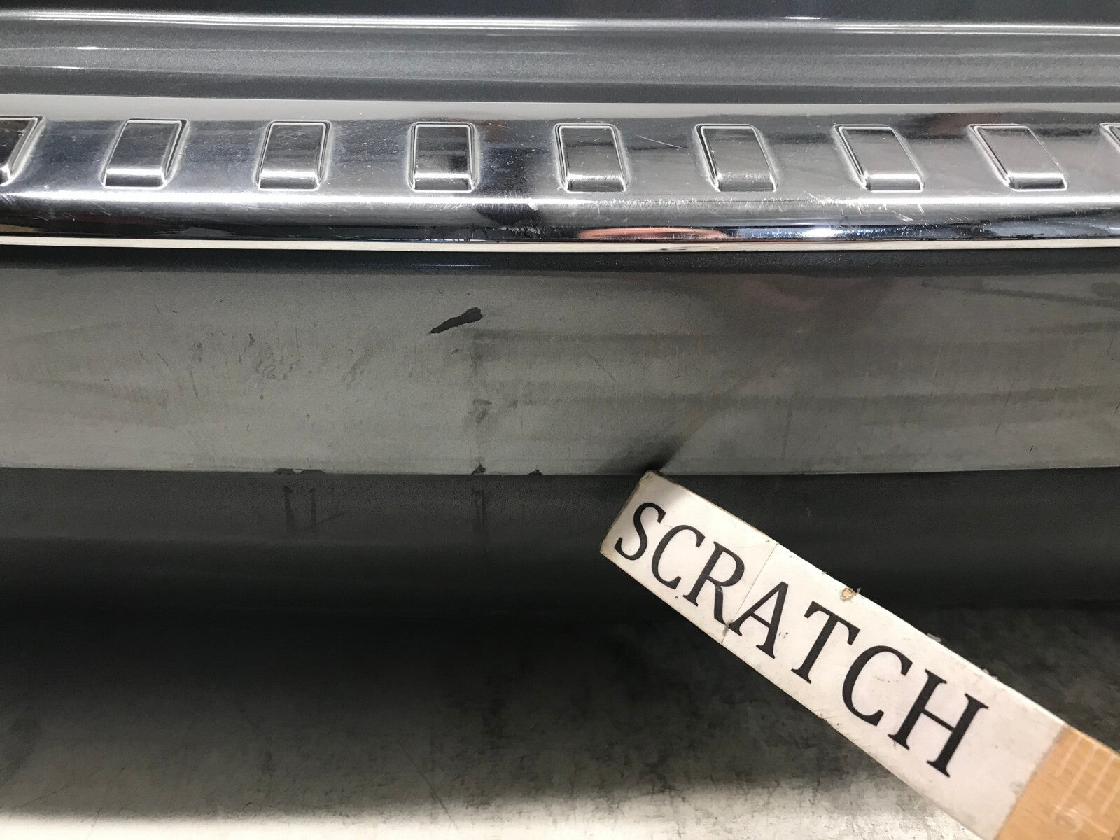 Rear Bumper Cover Gray 2014-2016 Nissan Rogue S/SL/SV 85022-9TA0H OEM