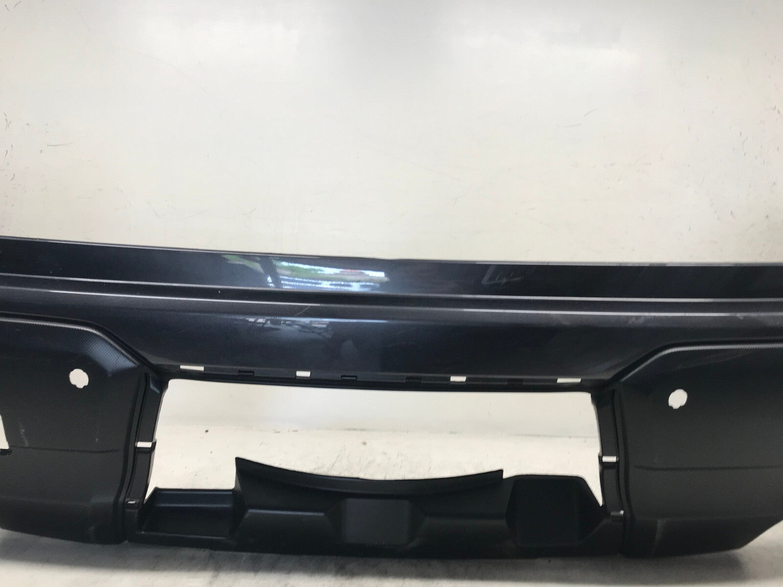 Rear Bumper Cover Gray Subaru Ascent Base Limited Prmium 2019 w/Sensor Holes OEM
