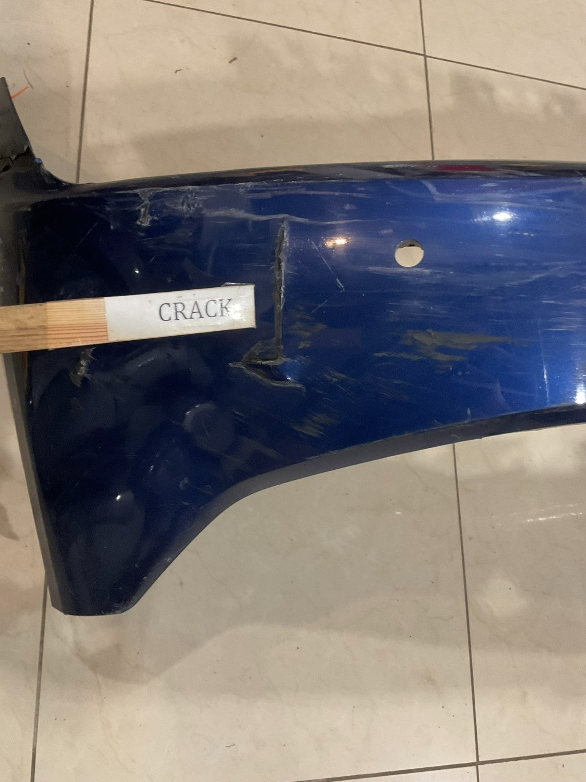 Front Bumper Cover Blue 2022 2023 KIA EV6 86511+cv000 OEM