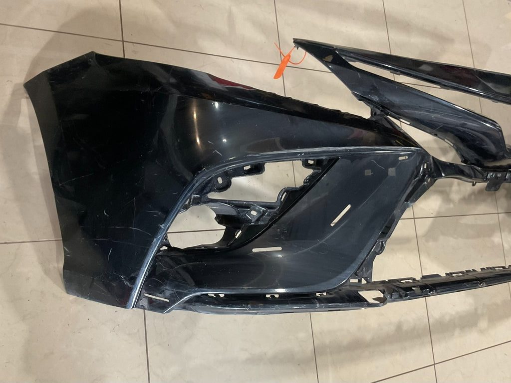 Front Bumper Cover Black Toyota Camry 2018 2019 2020 CAPA