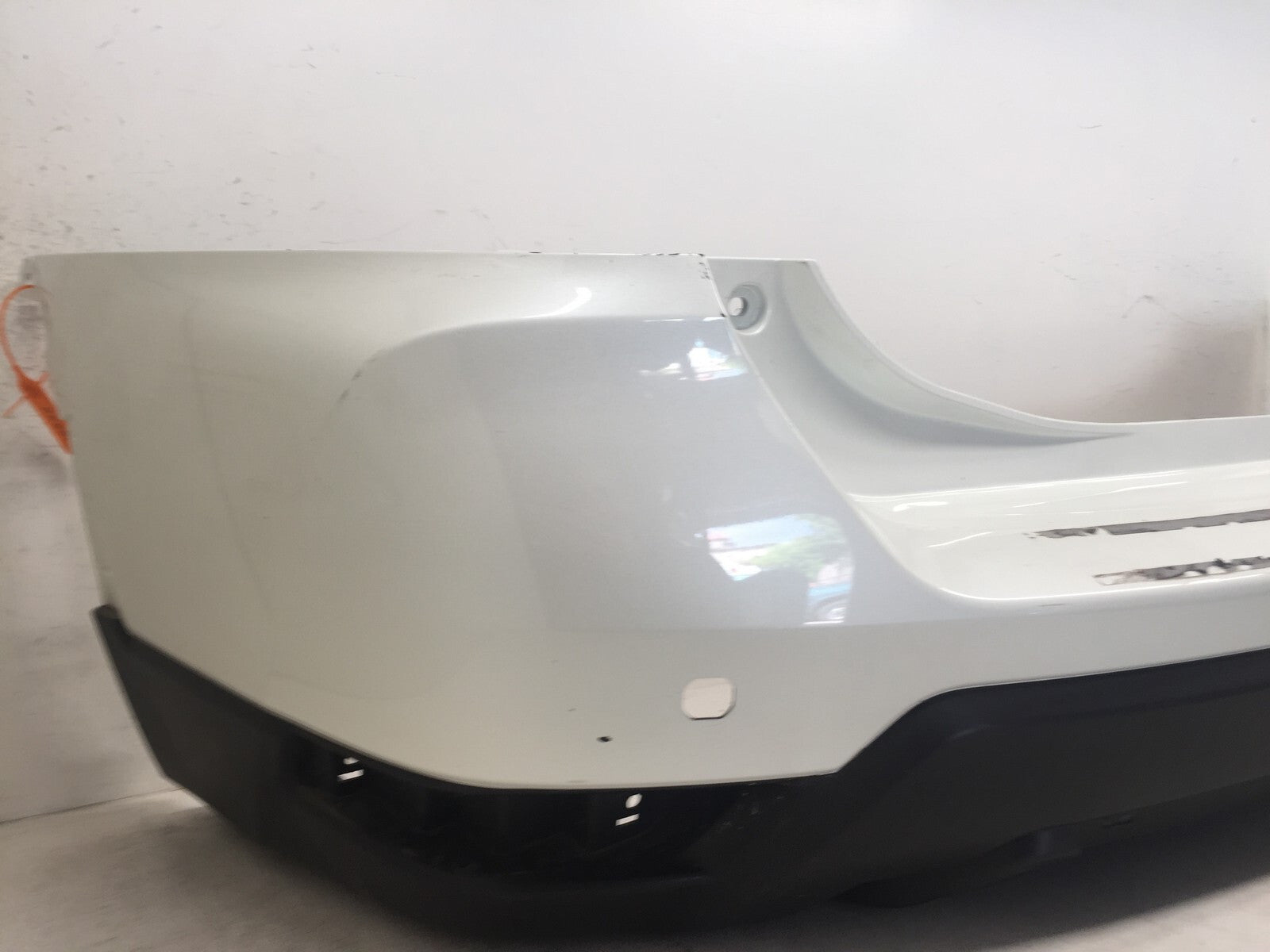 Rear Bumper Cover Nissan Rogue S SL SV SV Hybrid SL H w/Sensor Holes 17-2019 OEM