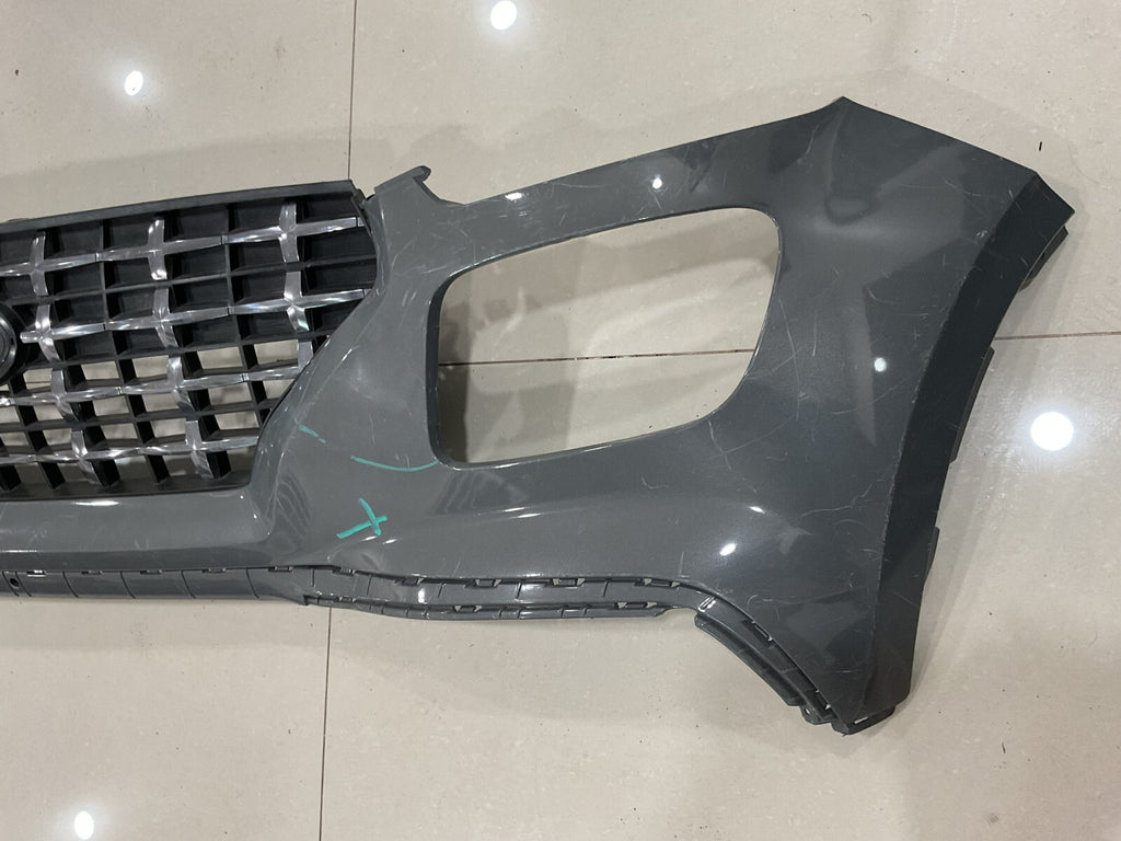 Front Upper Bumper Cover Grey 2020-2025 Hyundai Venue CAPA
