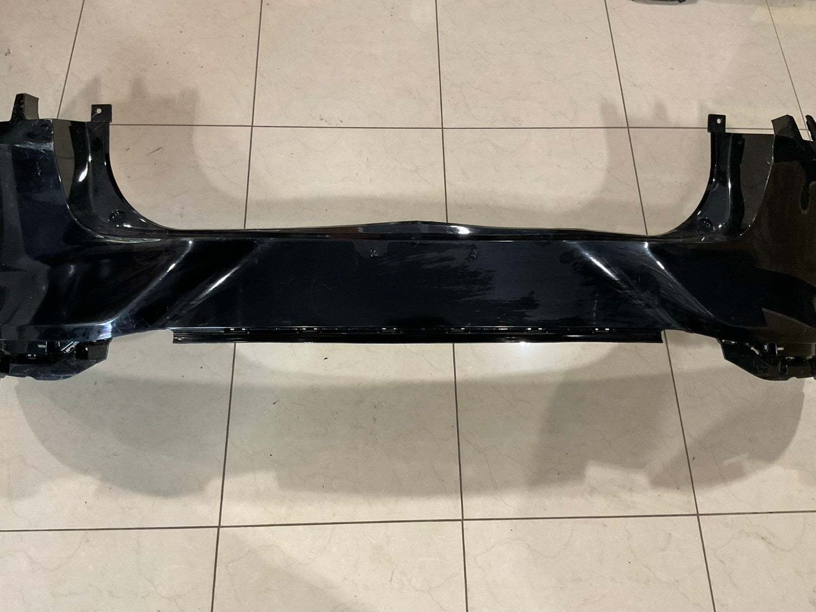 Rear Bumper Cover Black 2021-2023 Ford Mustang Mach-E lj8b+17d781 OEM