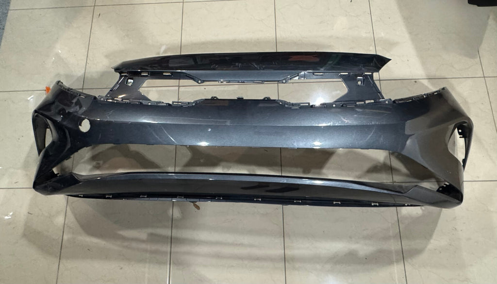 Front Bumper Cover Gray 2014 2015 2016 Kia Forte CAPA