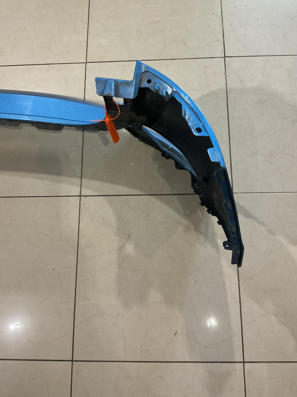Rear Bumper Cover Blue Hyundai Tucson ECO/Limtd/SE/Sport 16-17 86611+d3000 OEM