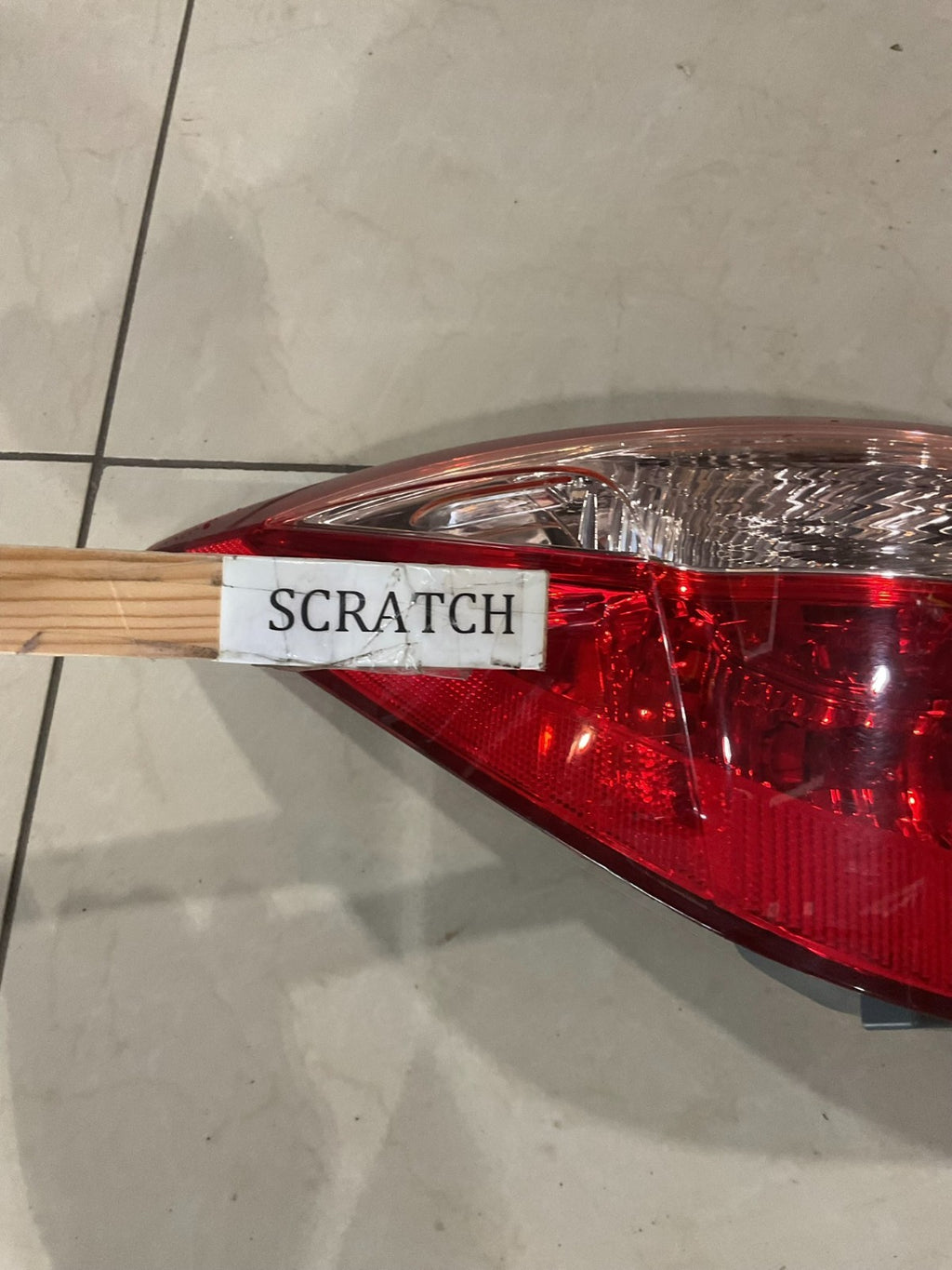 Tail Light Left Driver LH Toyota Corolla 2014-2016 CAPA