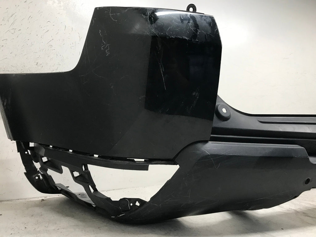 Rear Bumper Cover Black 2014-2017 Land Rover Range Sport w/Sensor Holes OEM