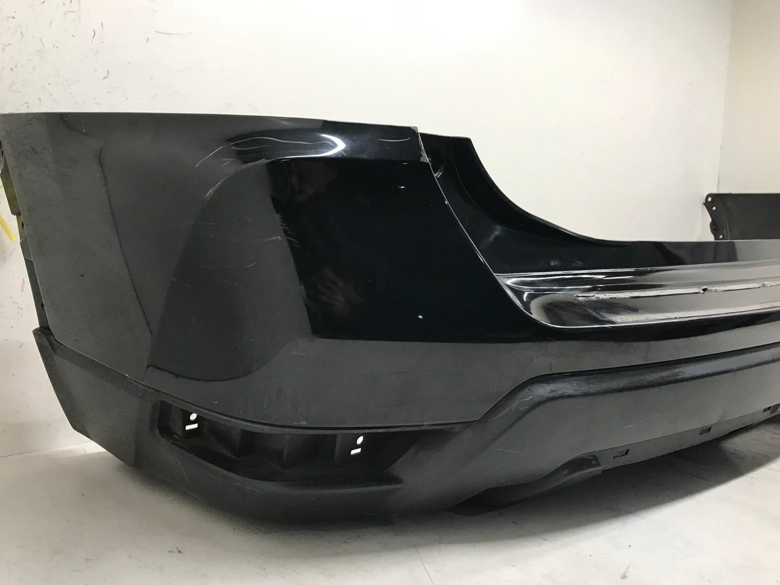 Rear Bumper Cover Black Nissan Rogue S SL SV Hybrid 17 18 85022-6FL0H OEM