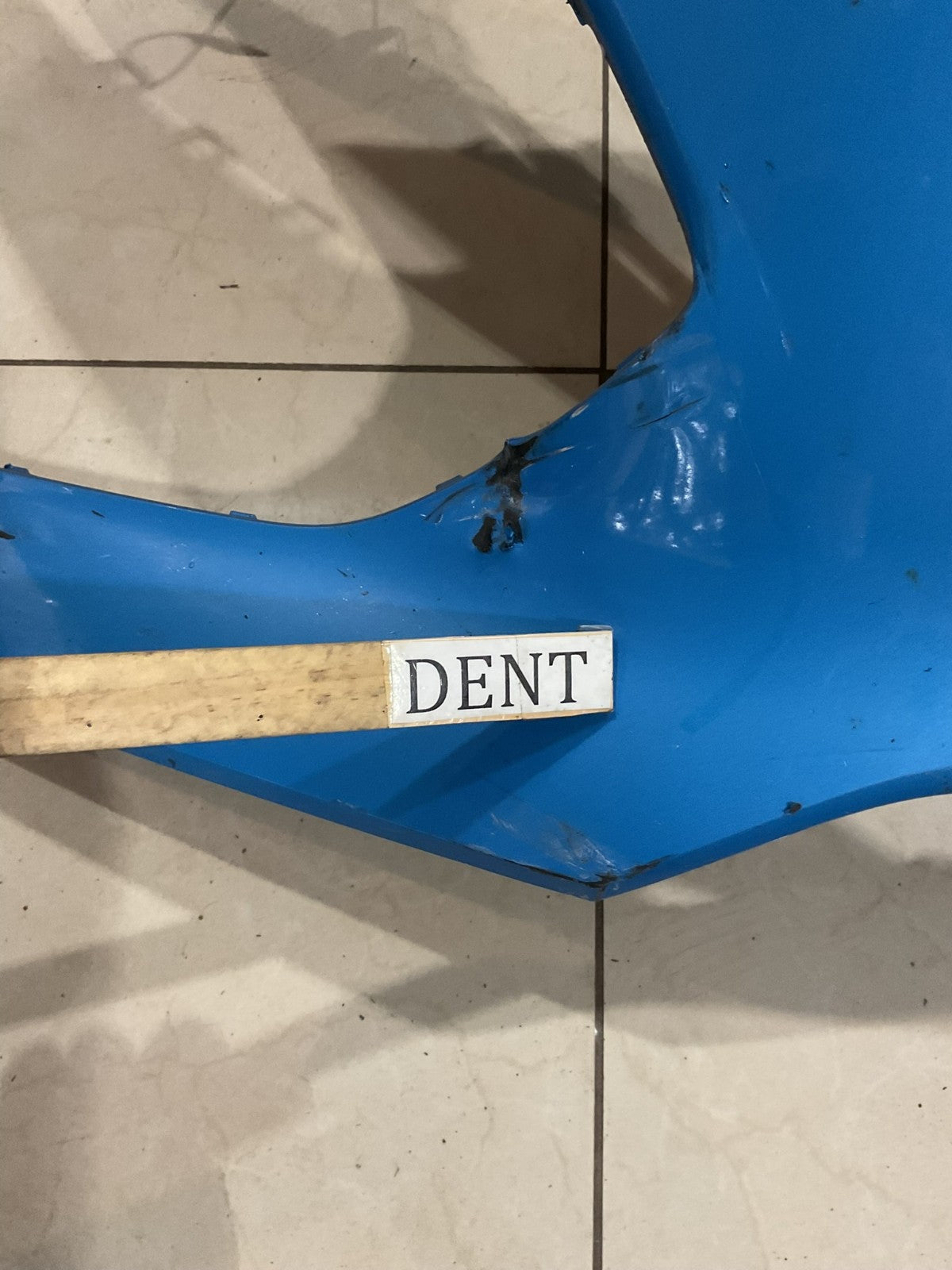 Front Upper Bumper Cover Blue 2018-2020 Hyundai Kona SE SEL 86511+j9000 OEM