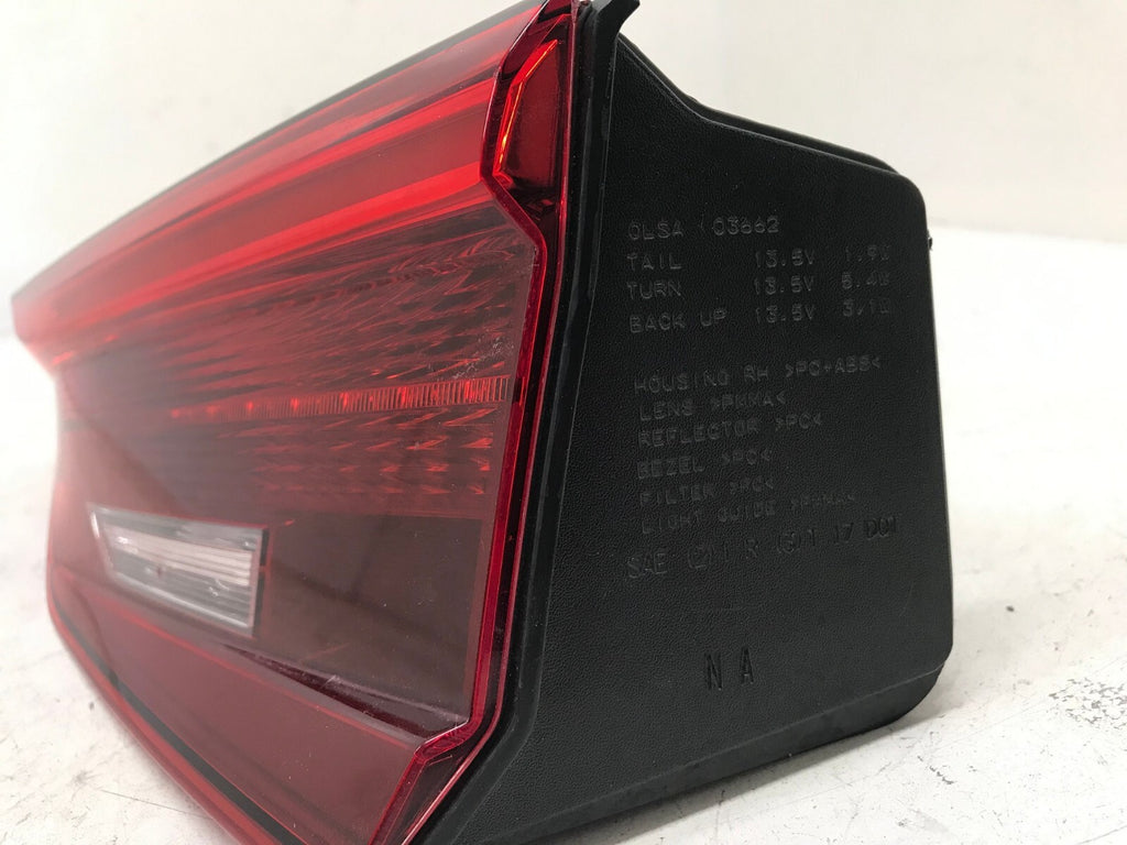 Tail light Damaged Passenger RH Right 2019 - 2023 Infiniti Qx50 265505NA1A OEM
