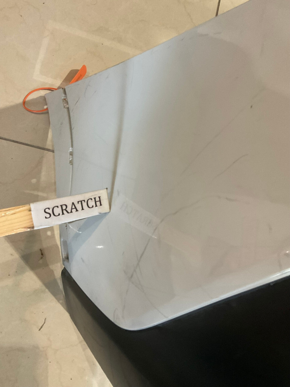 Rear Bumper Cover White Subaru Outback 2020 57704-AN31A OEM